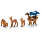 Manger with 3 Deer