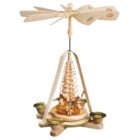 Pyramid with small angels